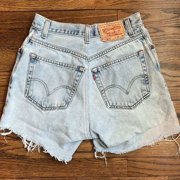 Shorts Levi's 505 Vintage Vintage Levi's 505 Cut Off Denim